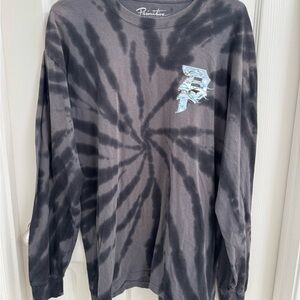 Primitive Spiral Black Long Sleeve Tee